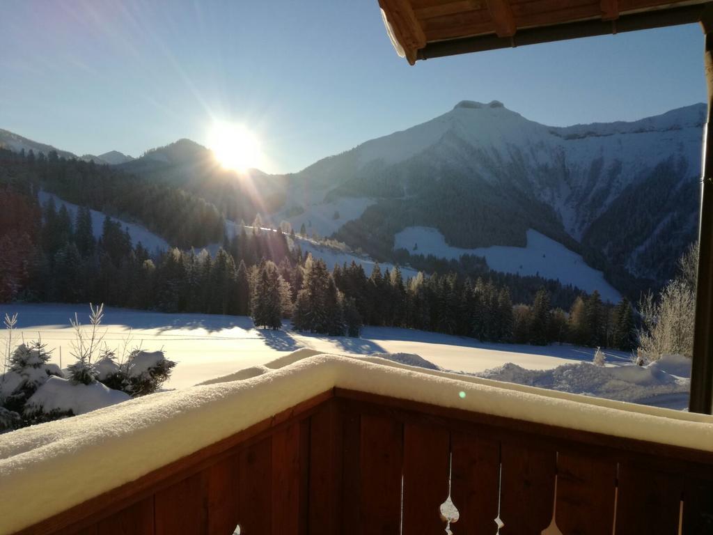 Appartement Reitlhof, Bio Berg Bauernhof Krispl Bagian luar foto